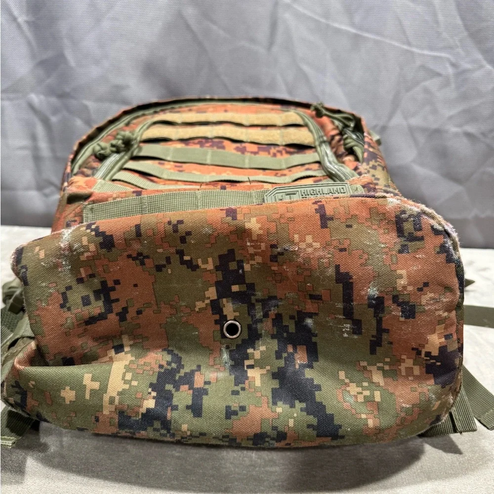 Highland Tactical Camo Backpack